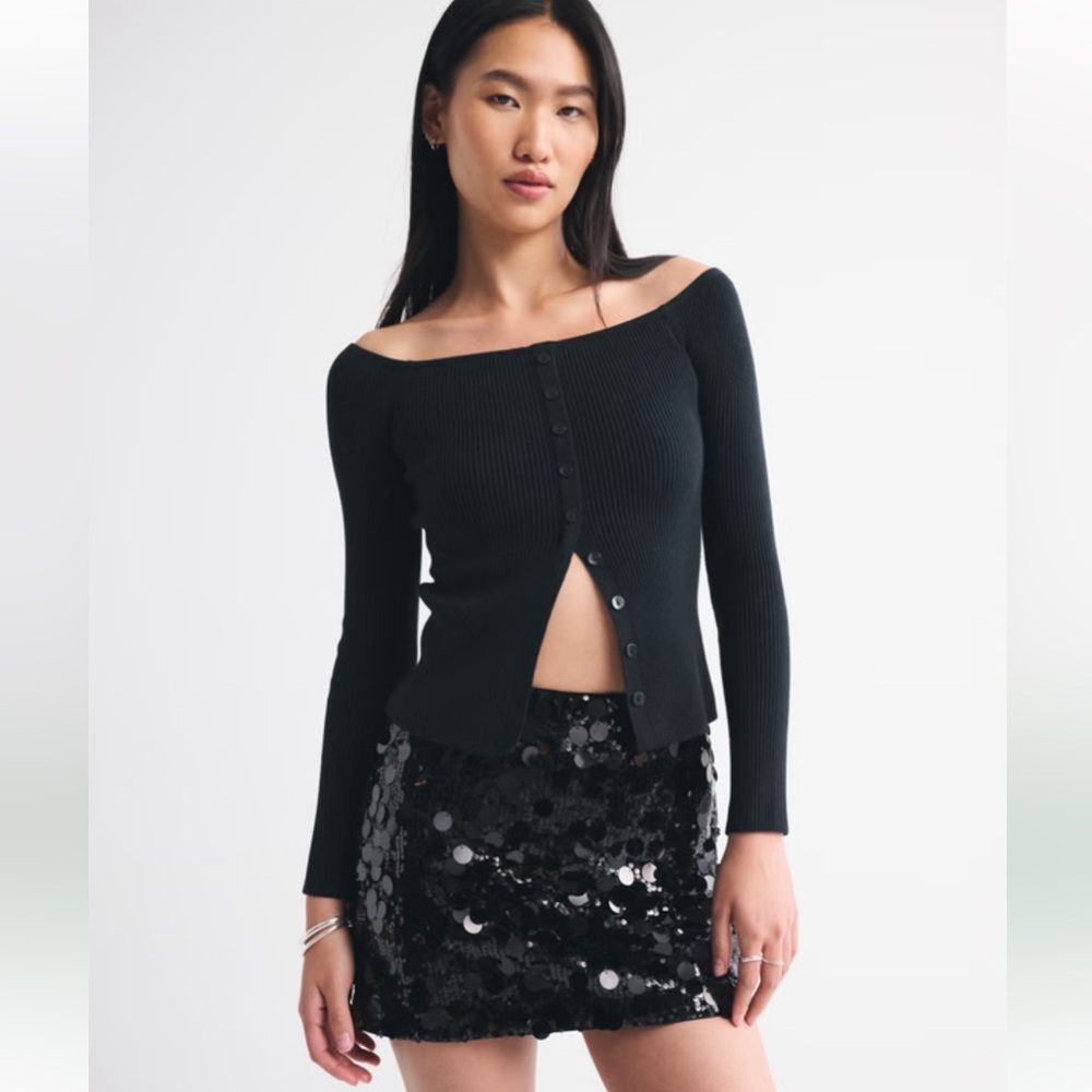 Abercrombie and Fitch Sequin Mini Skort